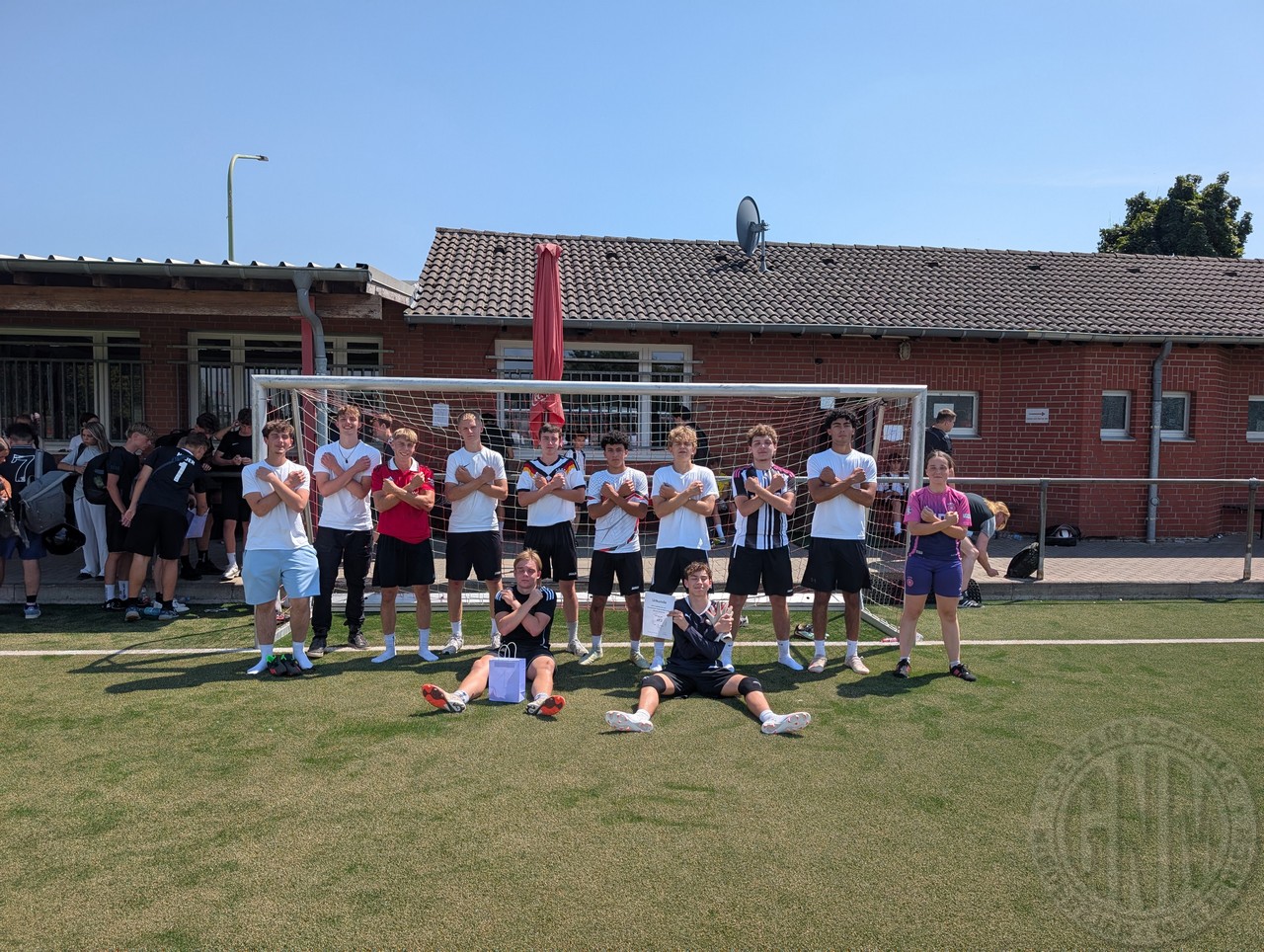 Das Siegerteam der EF in Niederzier Das Siegerteam der EF in Niederzier