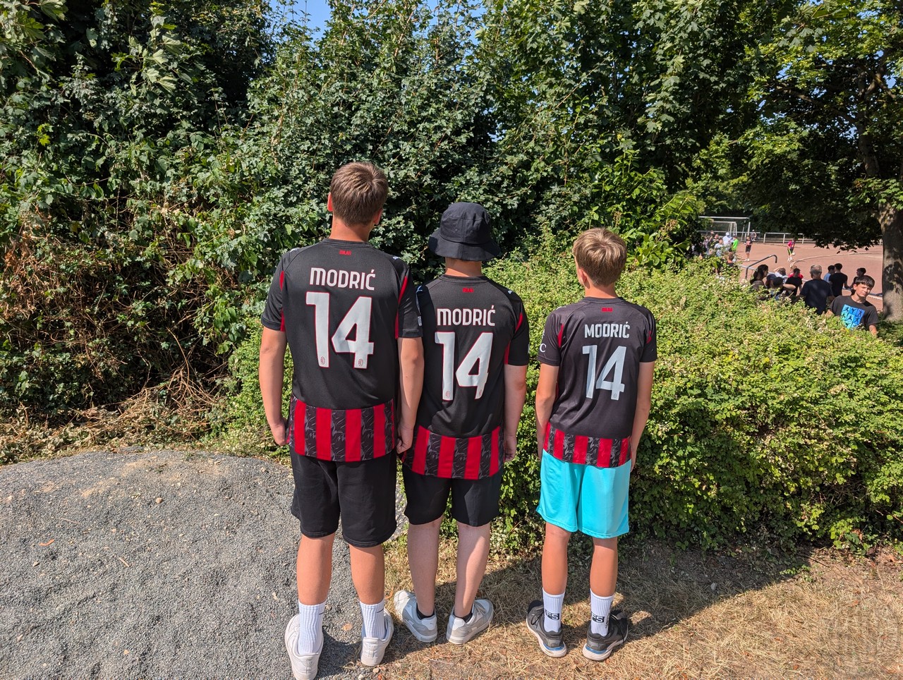 Luca Modric hat erstaunlich viele Anhänger in der Schulgemeinde