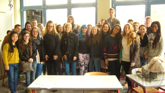 Italienische Schuelerinnen zu Gast (2014) Bild 02.jpg