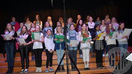 Wie immer überzeugten die Sängerinnen der ChorAlle. ChorAlle