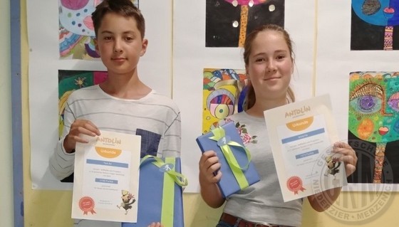 Tom Arnoldi und Anna Haße waren besonders erfolgreich. Tom und Anna