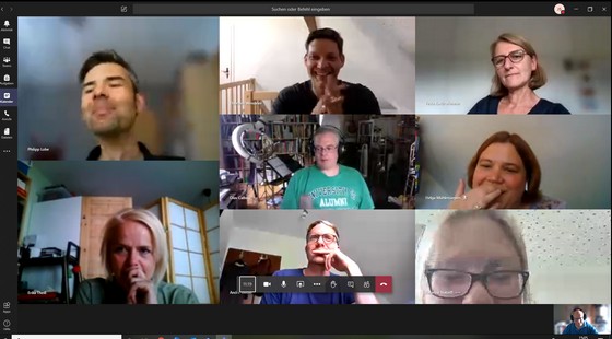 2020 Teams Fortbildung Screenshot