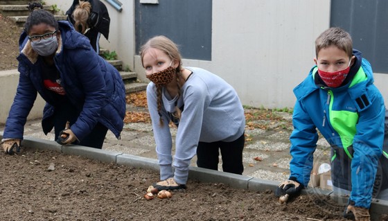 Freude an der Gartenarbeit