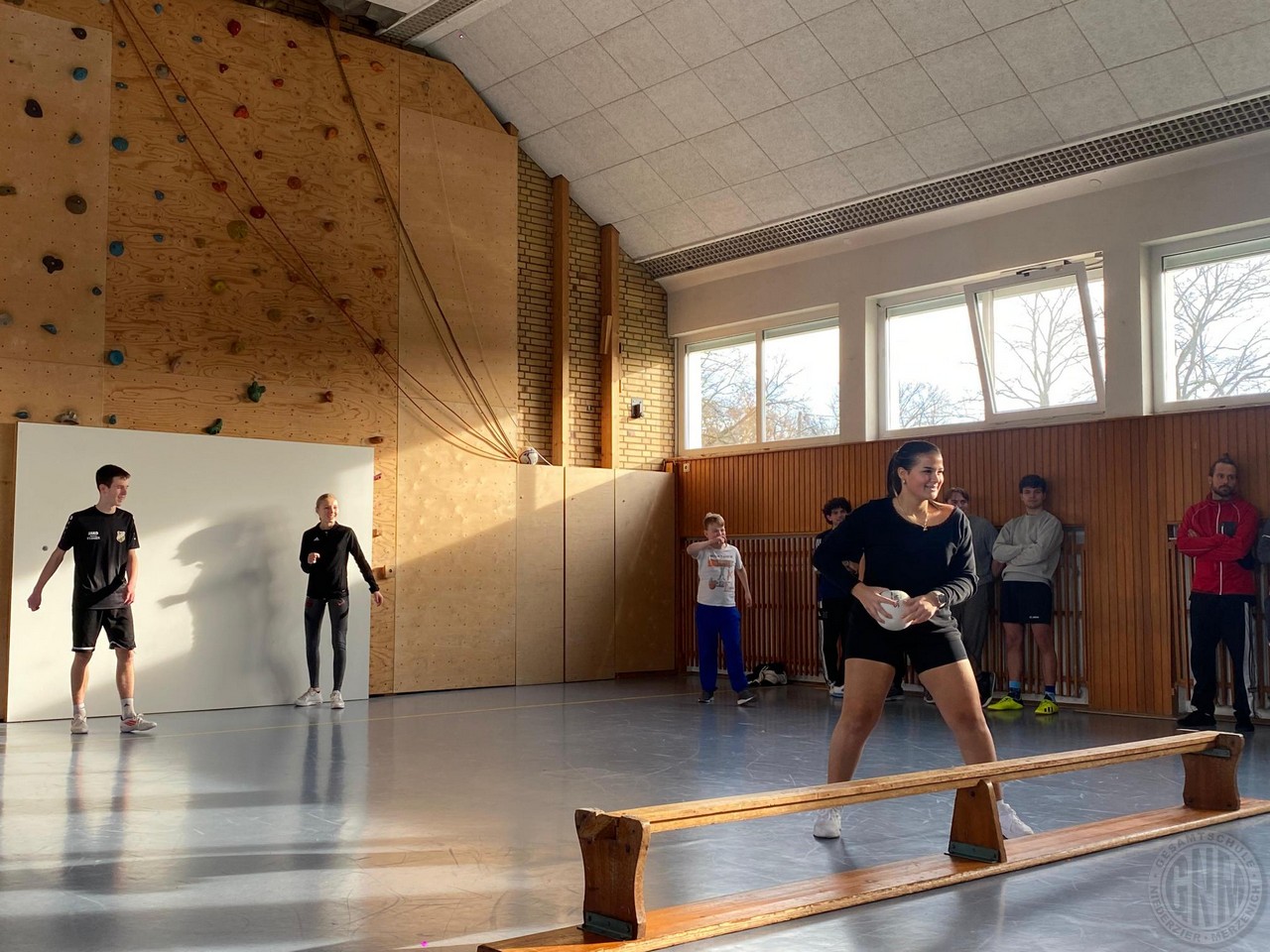 Sportlich ging es beim Sportwochenende die meiste Zeit zu c Sportlich ging es beim Sportwochenende die meiste Zeit zu