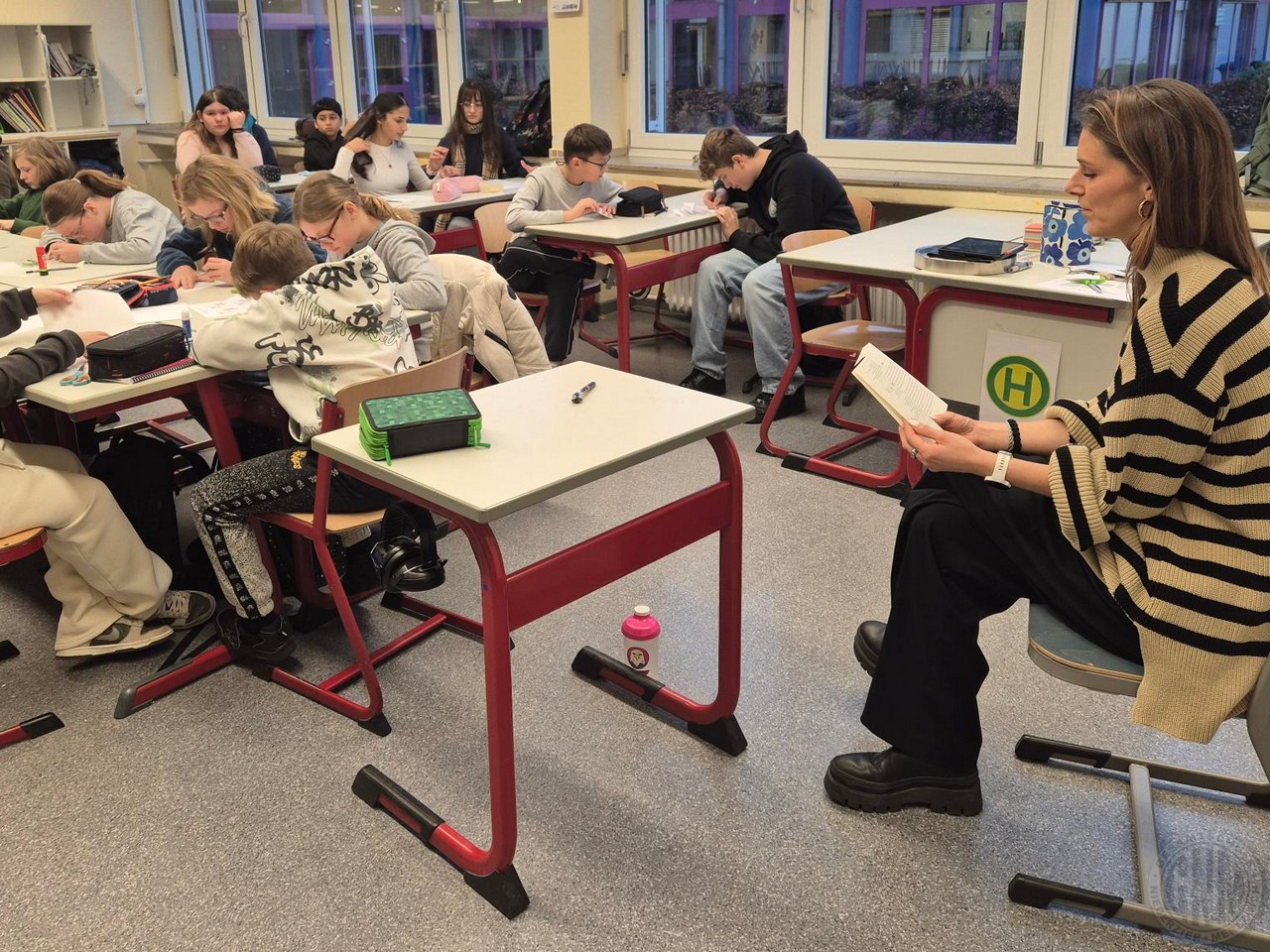 Annika Kerl las in entspannter Atmosphäre vor c Annika Kerl las in entspannter Atmosphäre vor