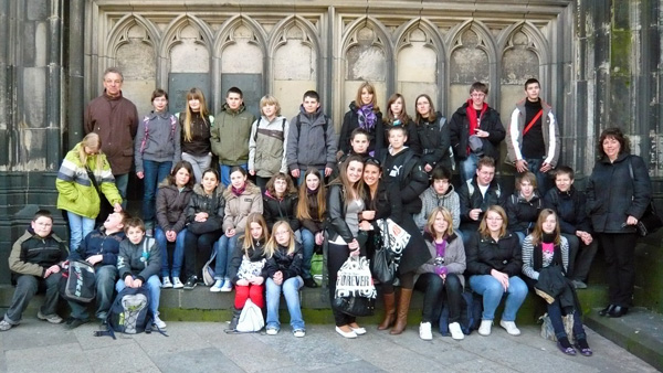 Vier Tage lang besuchten 16 Schülerinnen und Schüler der französischen Partnerschule unsere Gesamtschule.